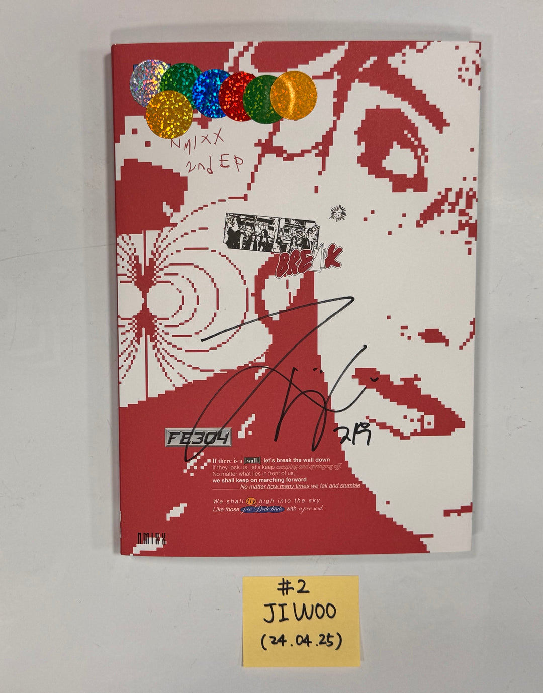 NMIXX "Fe3O4: BREAK", (g) I-DLE "2", LIMELIGHT "Last Dance" - Hand Autographed(Signed) Album [24.4.25] - HALLYUSUPERSTORE