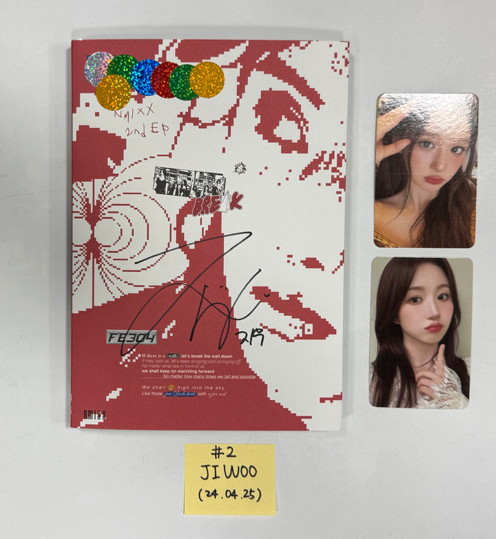 NMIXX "Fe3O4: BREAK", (g) I-DLE "2", LIMELIGHT "Last Dance" - Hand Autographed(Signed) Album [24.4.25] - HALLYUSUPERSTORE