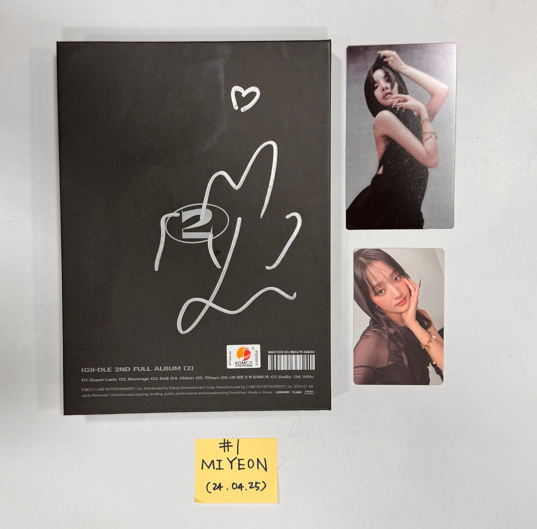 NMIXX "Fe3O4: BREAK", (g) I-DLE "2", LIMELIGHT "Last Dance" - Hand Autographed(Signed) Album [24.4.25] - HALLYUSUPERSTORE