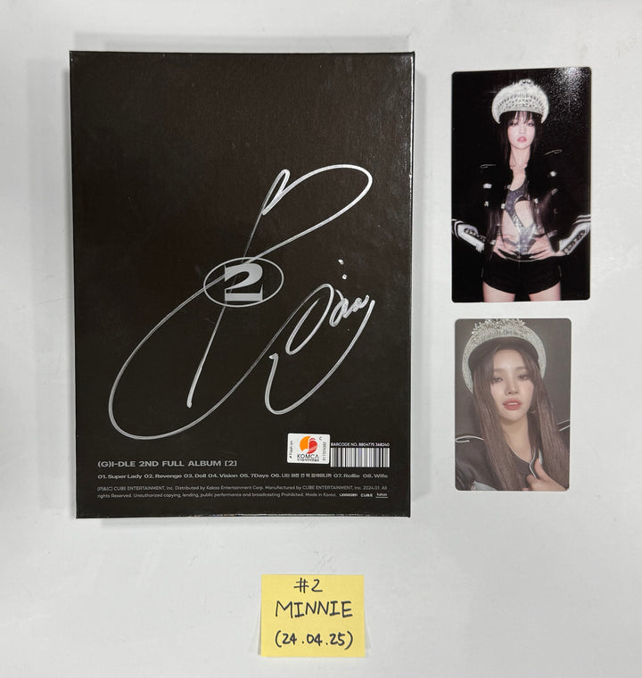 NMIXX "Fe3O4: BREAK", (g) I-DLE "2", LIMELIGHT "Last Dance" - Hand Autographed(Signed) Album [24.4.25] - HALLYUSUPERSTORE