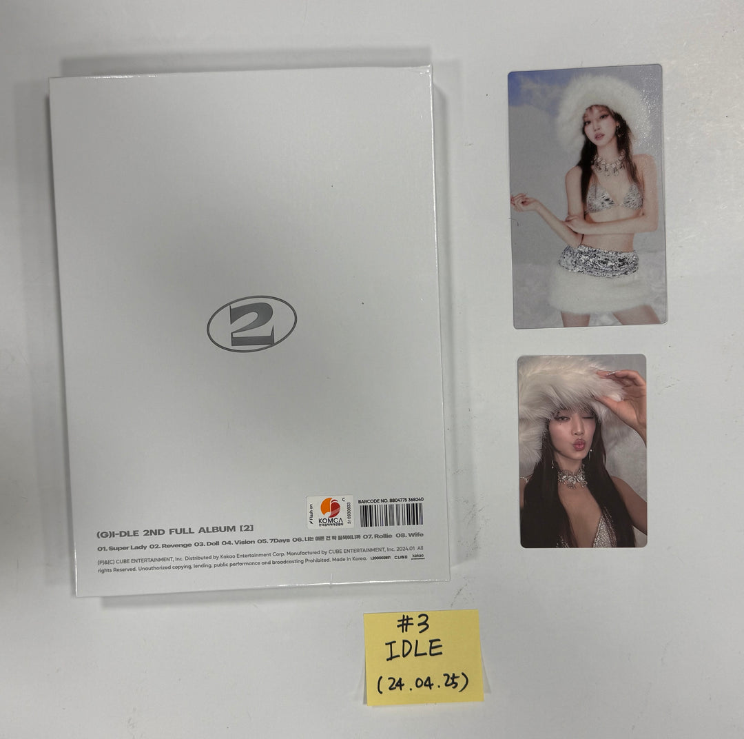 NMIXX "Fe3O4: BREAK", (g) I-DLE "2", LIMELIGHT "Last Dance" - Hand Autographed(Signed) Album [24.4.25] - HALLYUSUPERSTORE