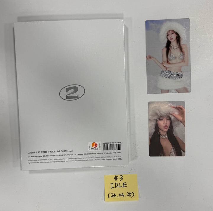 NMIXX "Fe3O4: BREAK", (g) I-DLE "2", LIMELIGHT "Last Dance" - Hand Autographed(Signed) Album [24.4.25] - HALLYUSUPERSTORE