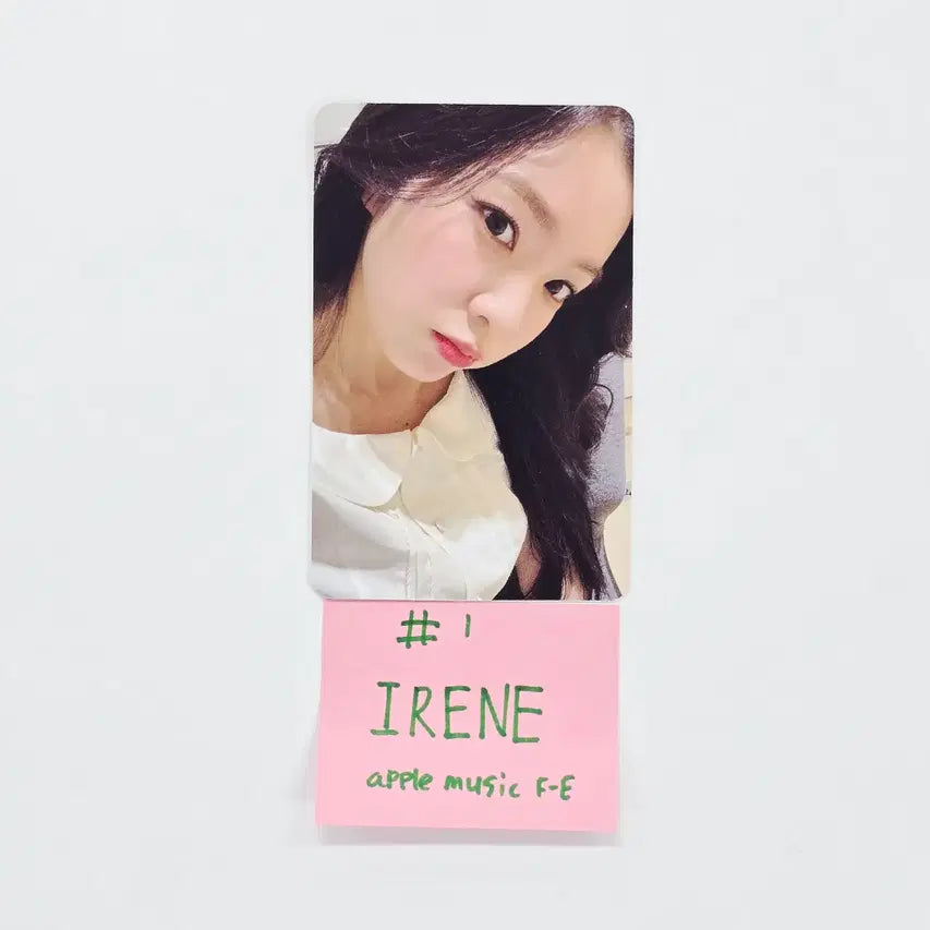 IRENE (of Red Velvet) "Biggest Fan" - Apple Music Fansign Event Photocard R2 [26.04.28]