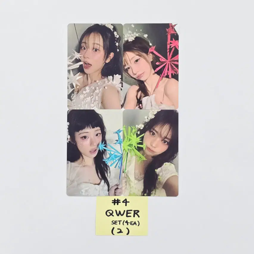 QWER "CEREMONY" - Official Photocard Set [26.04.28]