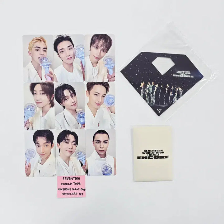 SEVENTEEN - World Tour NEW ENCORE CARAT ZONE Photocard Set (9ea) [26.04.28]