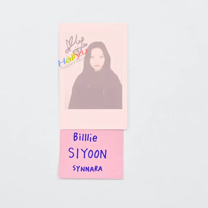SIYOON (of Billlie) - Hand Autographed(Signed) Polaroid [26.04.28]