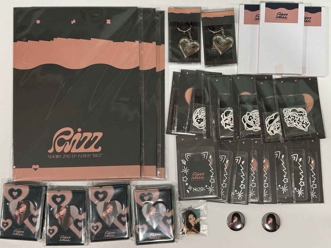 SOOJIN "RIZZ" - Everline Pop-Up Store Official MD [Top Loader, Hand Mirror, Sticker Pack, Metal Keyring, Photo Pack, Collect Book]  [24.5.23] - HALLYUSUPERSTORE