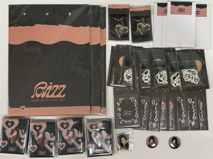SOOJIN "RIZZ" - Everline Pop-Up Store Official MD [Top Loader, Hand Mirror, Sticker Pack, Metal Keyring, Photo Pack, Collect Book]  [24.5.23] - HALLYUSUPERSTORE