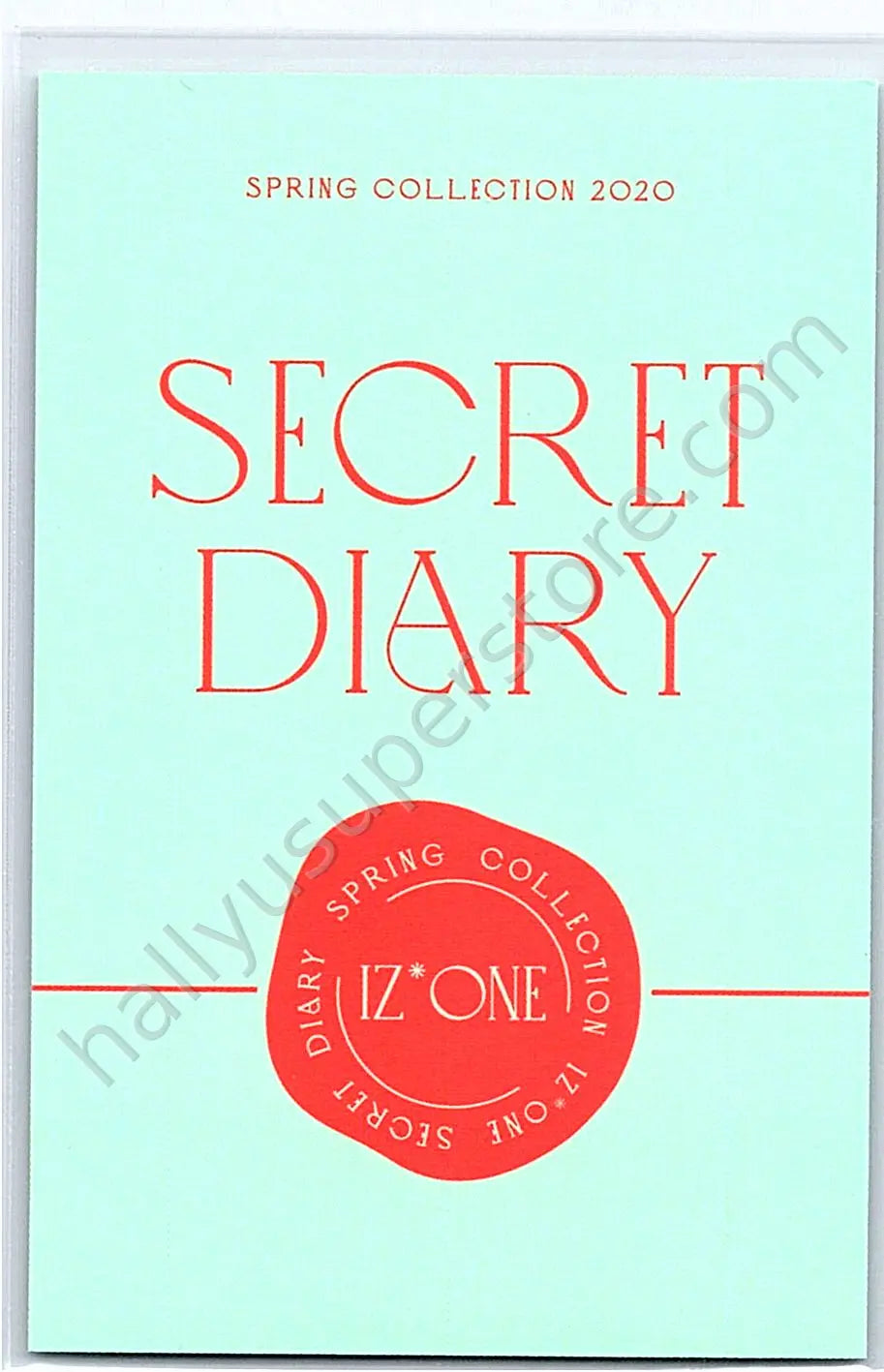 IZ*ONE - Sakura - SPRING COLLECTION 2020 “SECRET DIARY” calendar version polaroid set