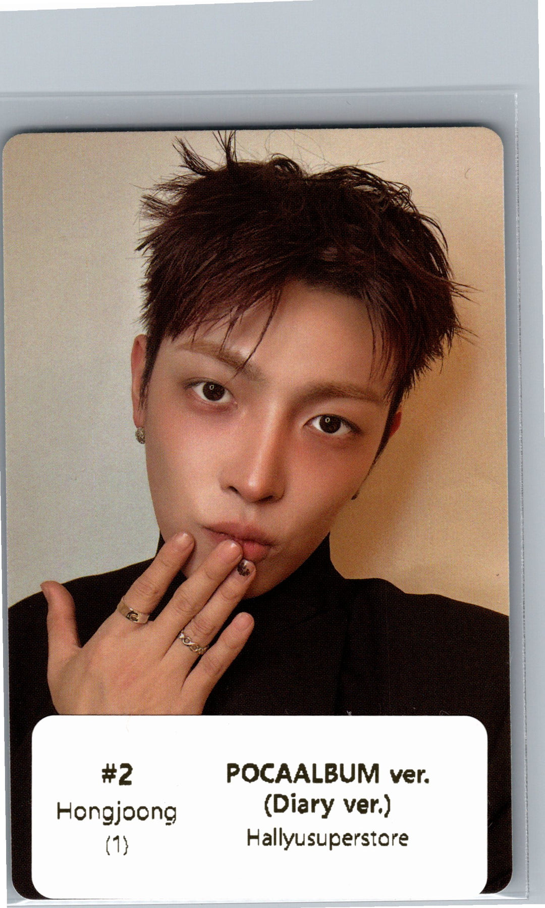ATEEZ "GOLDEN HOUR : Part.5" - Official Photocard (POCAALBUM ver.)(Diary ver.) [26.06.26]