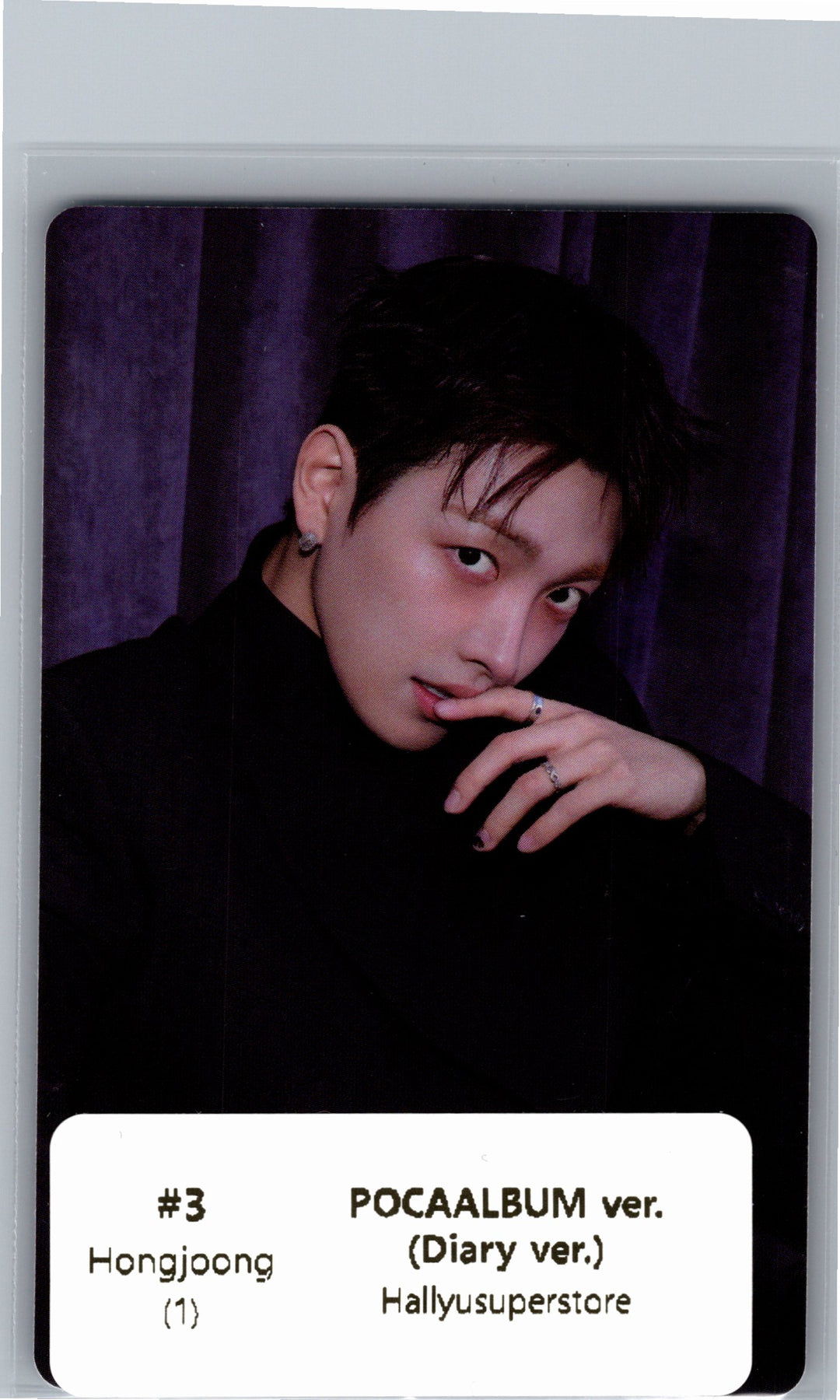 ATEEZ "GOLDEN HOUR : Part.5" - Official Photocard (POCAALBUM ver.)(Diary ver.) [26.06.26]