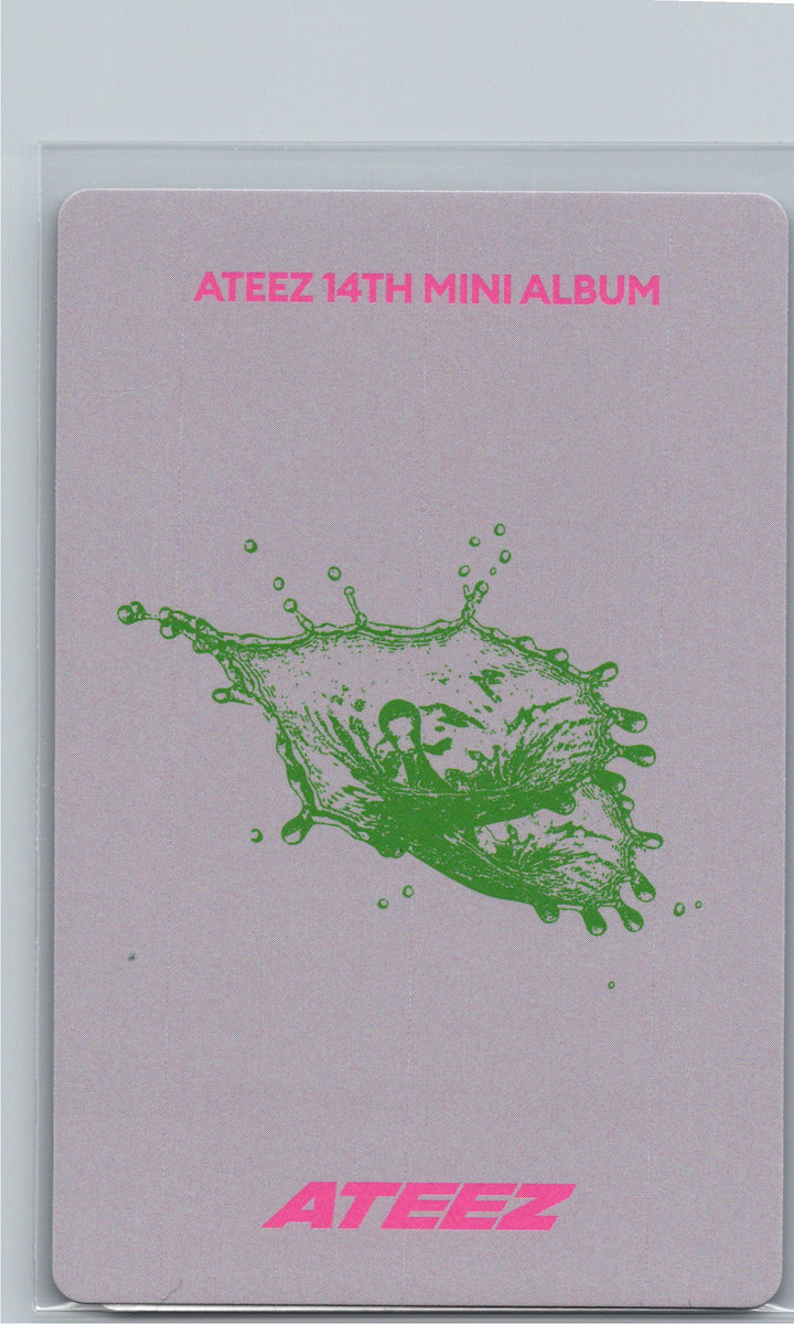 ATEEZ "GOLDEN HOUR : Part.5" - Official Photocard (POCAALBUM ver.)(Diary ver.) [26.06.26]