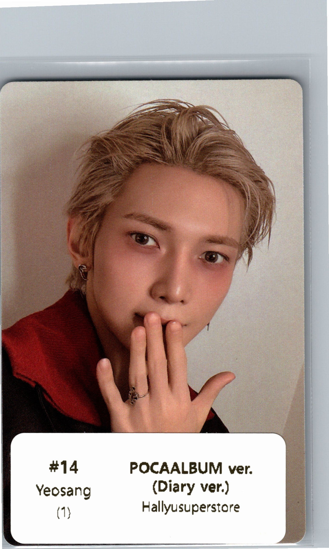 ATEEZ "GOLDEN HOUR : Part.5" - Official Photocard (POCAALBUM ver.)(Diary ver.) [26.06.26]