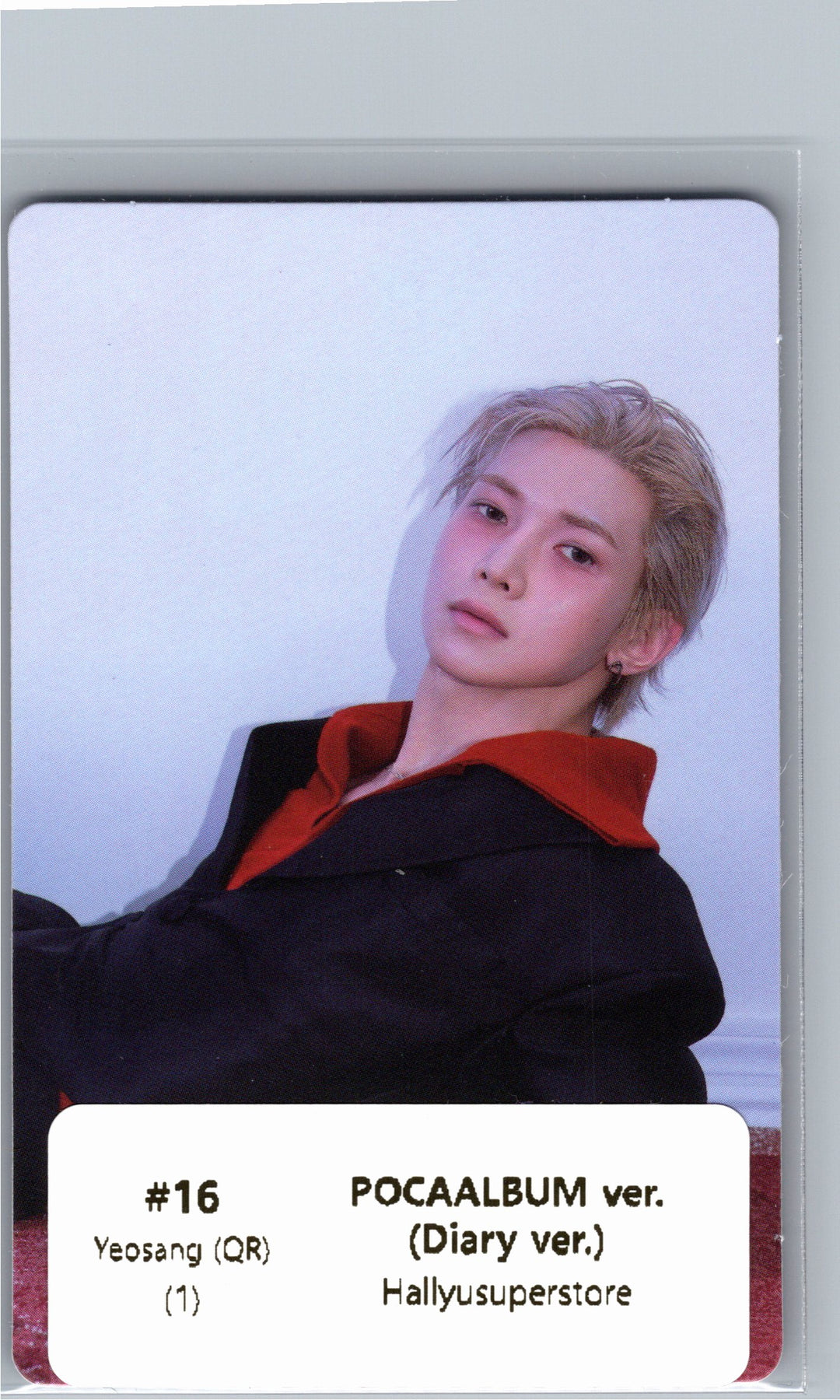 ATEEZ "GOLDEN HOUR : Part.5" - Official Photocard (POCAALBUM ver.)(Diary ver.) [26.06.26]