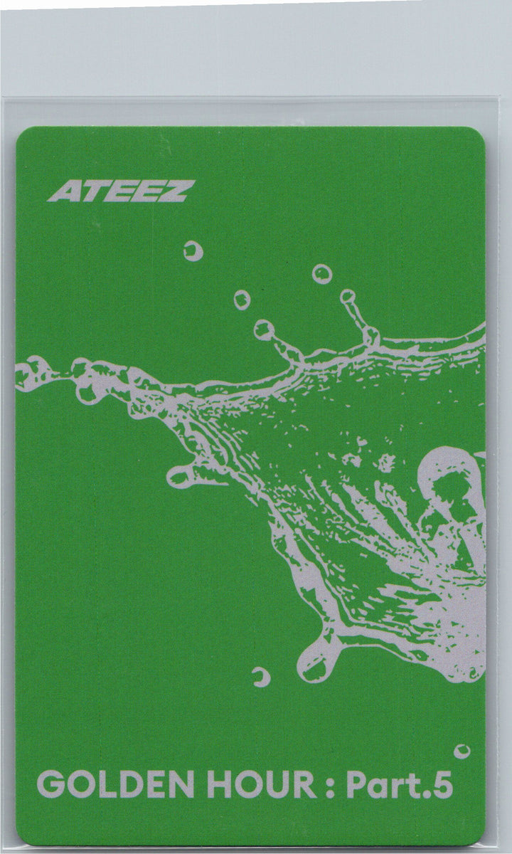 ATEEZ "GOLDEN HOUR : Part.5" - Official Photocard (POCAALBUM ver.)(Diary ver.) [26.06.26]