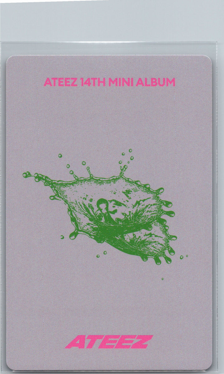 ATEEZ "GOLDEN HOUR : Part.5" - Official Photocard (POCAALBUM ver.)(Diary ver.) [26.06.26]