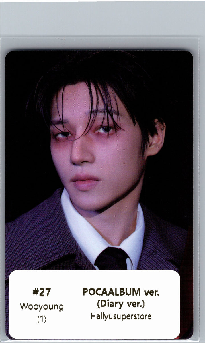 ATEEZ "GOLDEN HOUR : Part.5" - Official Photocard (POCAALBUM ver.)(Diary ver.) [26.06.26]