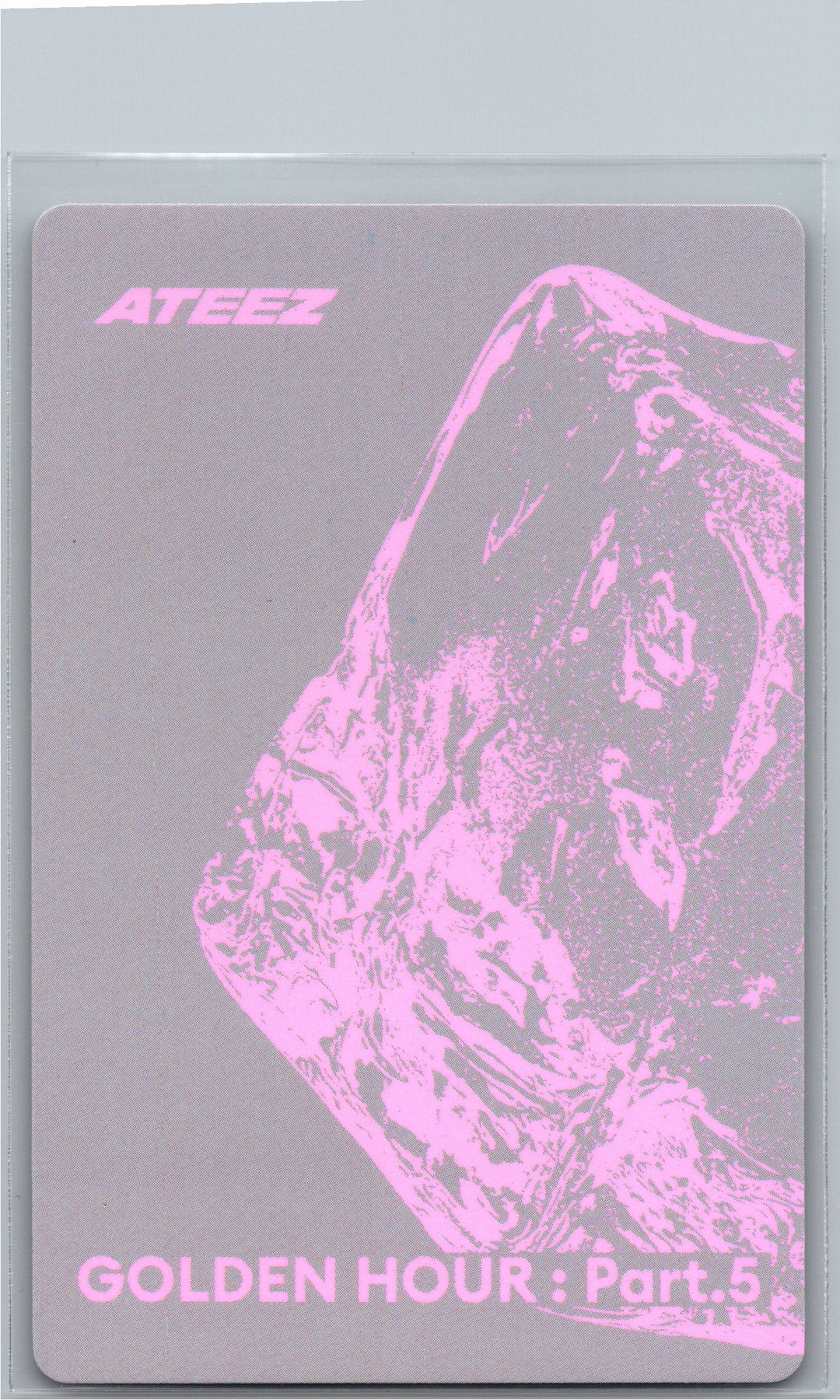 ATEEZ "GOLDEN HOUR : Part.5" - Official Photocard (POCAALBUM ver.)(A ver.) [26.06.26]