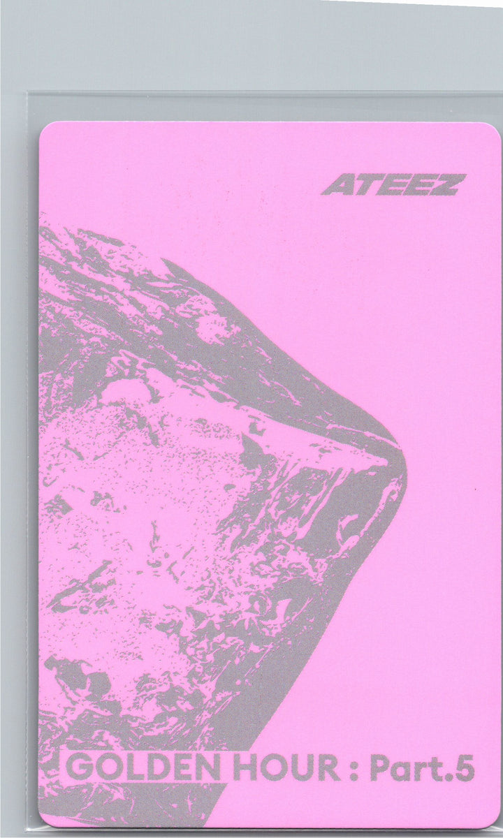 ATEEZ "GOLDEN HOUR : Part.5" - Official Photocard (POCAALBUM ver.)(A ver.) [26.06.26]
