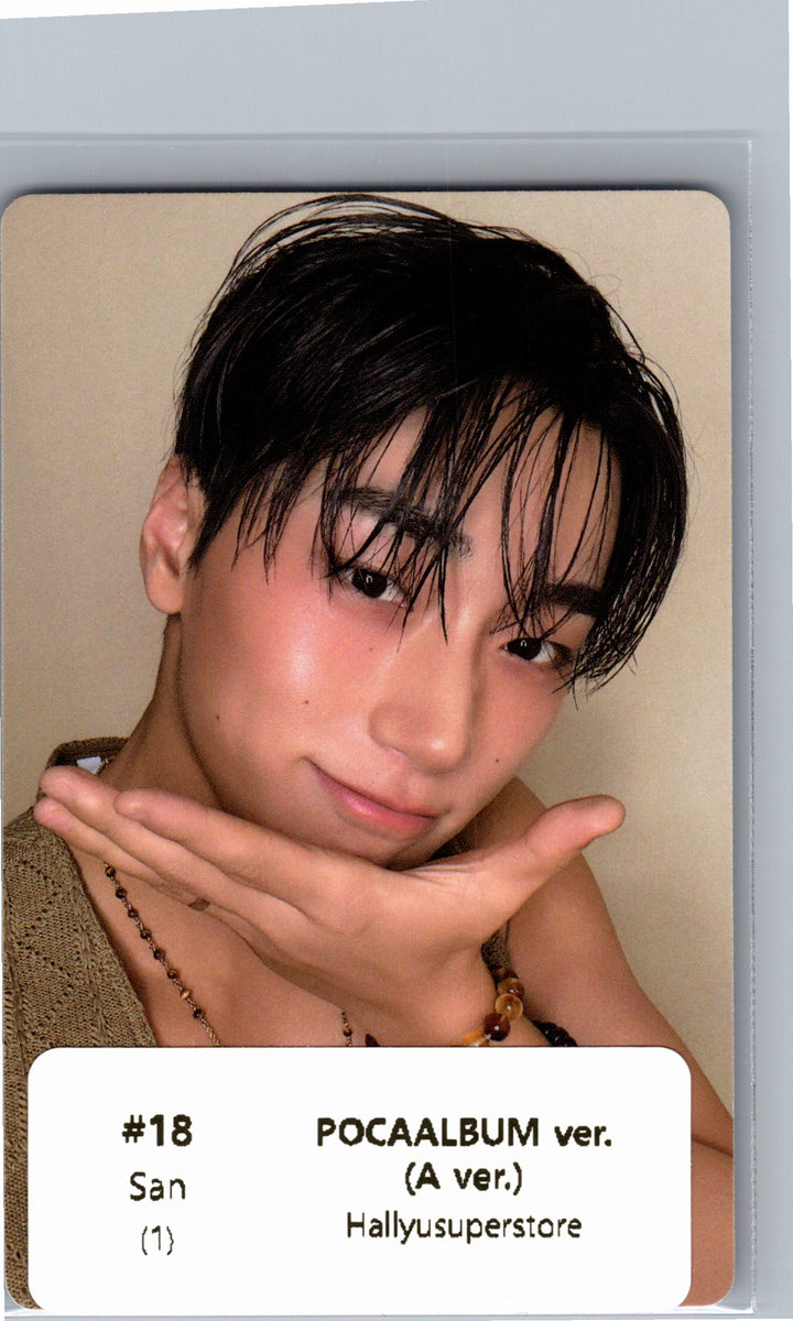 ATEEZ "GOLDEN HOUR : Part.5" - Official Photocard (POCAALBUM ver.)(A ver.) [26.06.26]