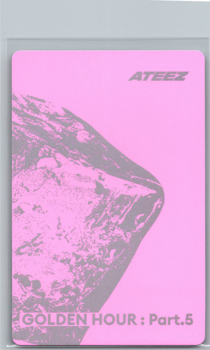 ATEEZ "GOLDEN HOUR : Part.5" - Official Photocard (POCAALBUM ver.)(A ver.) [26.06.26]