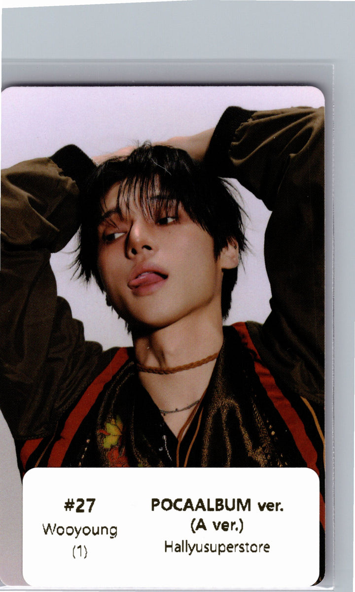 ATEEZ "GOLDEN HOUR : Part.5" - Official Photocard (POCAALBUM ver.)(A ver.) [26.06.26]