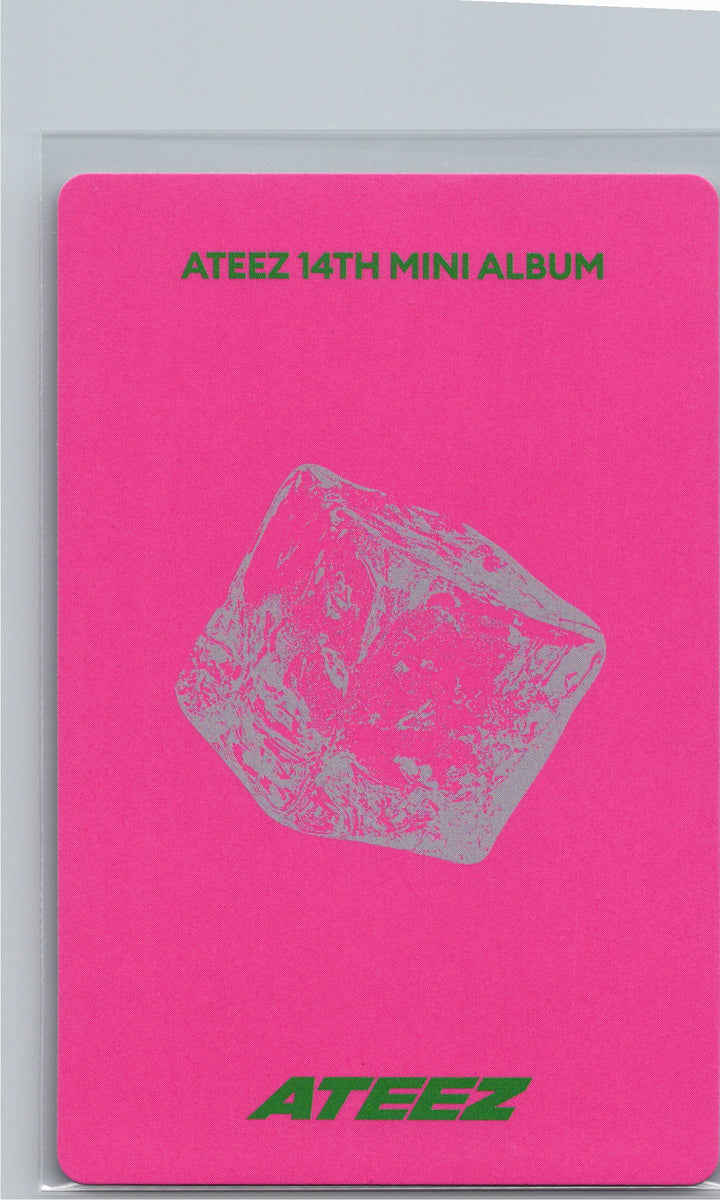 ATEEZ "GOLDEN HOUR : Part.5" - Official Photocard (POCAALBUM ver.)(A ver.) [26.06.26]