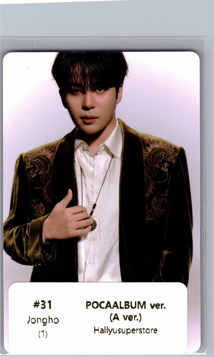 ATEEZ "GOLDEN HOUR : Part.5" - Official Photocard (POCAALBUM ver.)(A ver.) [26.06.26]