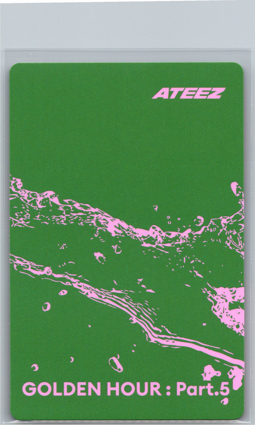 ATEEZ "GOLDEN HOUR : Part.5" - Official Photocard (POCAALBUM ver.)(Z ver.) [26.06.26]