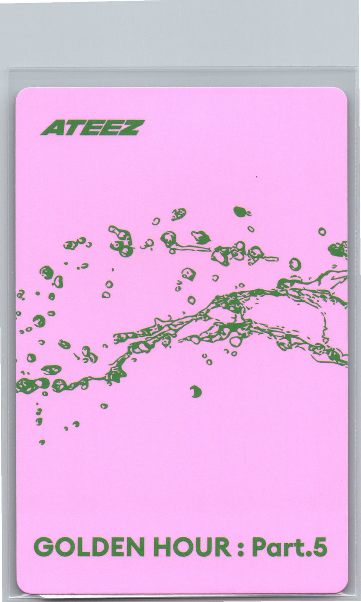 ATEEZ "GOLDEN HOUR : Part.5" - Official Photocard (POCAALBUM ver.)(Z ver.) [26.06.26]