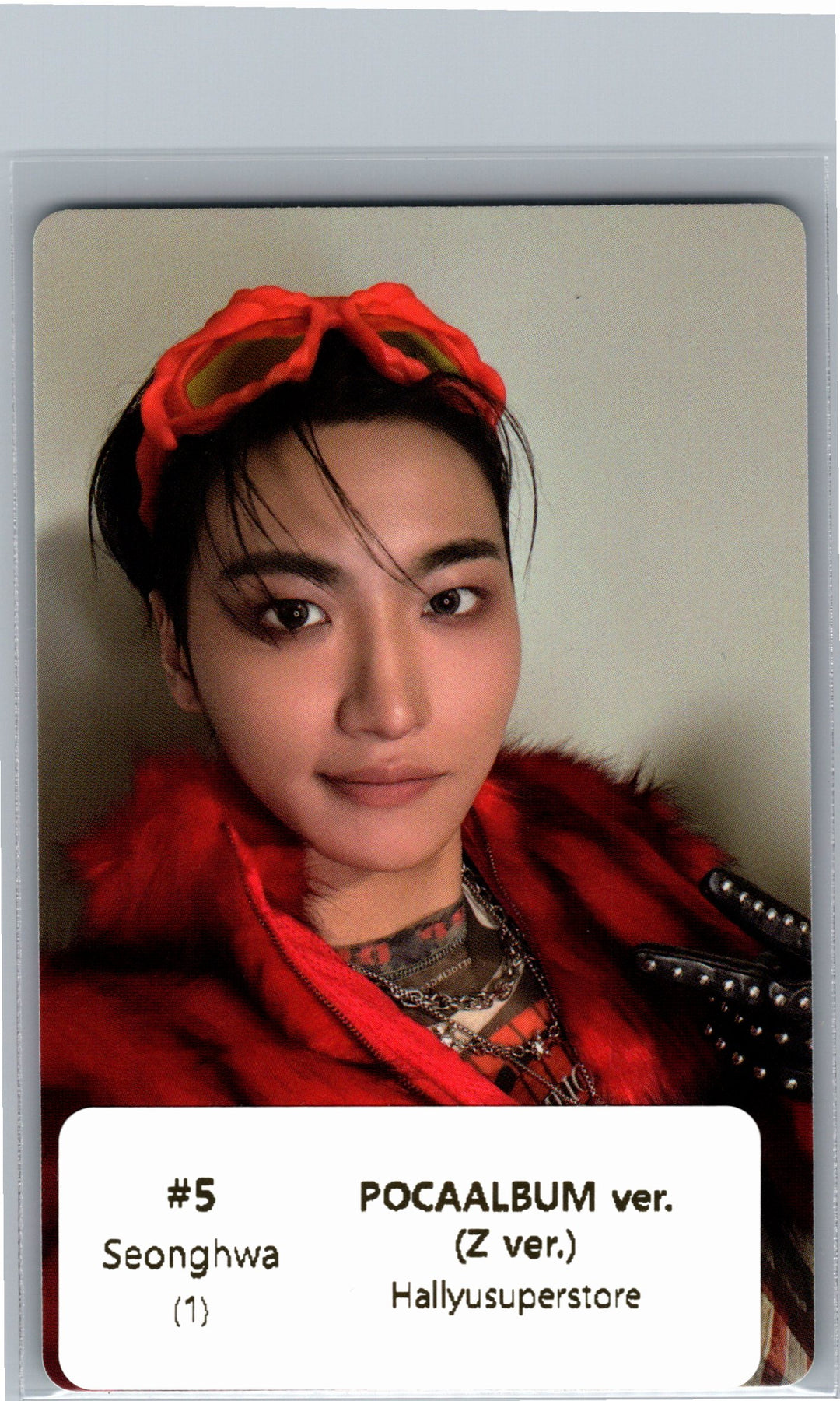 ATEEZ "GOLDEN HOUR : Part.5" - Official Photocard (POCAALBUM ver.)(Z ver.) [26.06.26]