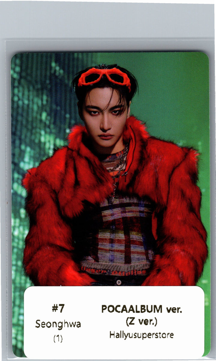 ATEEZ "GOLDEN HOUR : Part.5" - Official Photocard (POCAALBUM ver.)(Z ver.) [26.06.26]