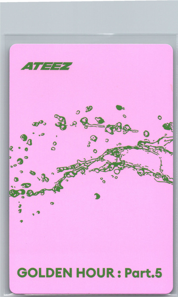 ATEEZ "GOLDEN HOUR : Part.5" - Official Photocard (POCAALBUM ver.)(Z ver.) [26.06.26]