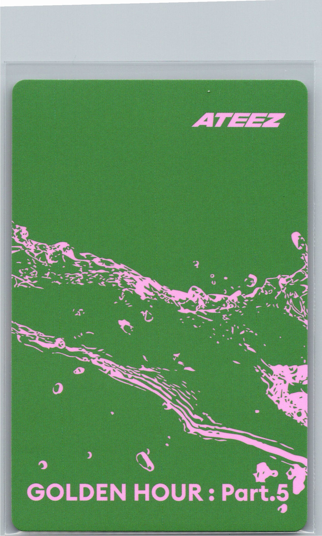 ATEEZ "GOLDEN HOUR : Part.5" - Official Photocard (POCAALBUM ver.)(Z ver.) [26.06.26]