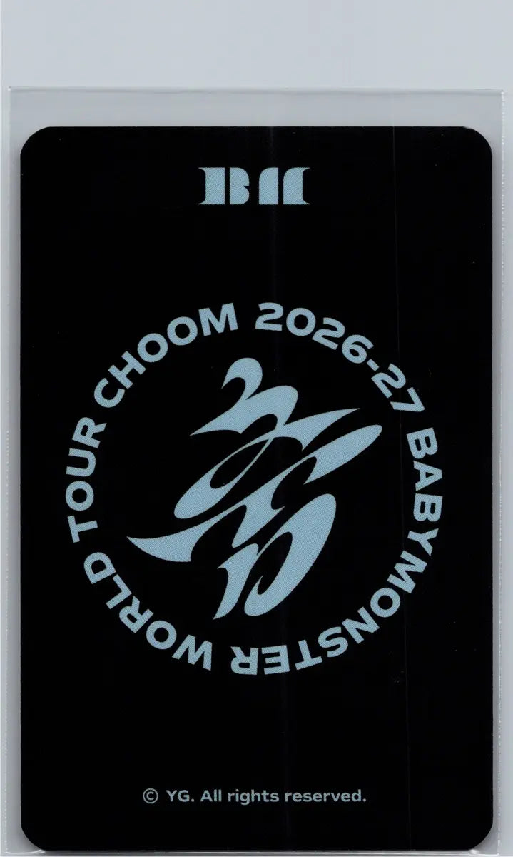 BABYMONSTER -"2026-27 BABYMONSTER WORLD TOUR" [CHOOM] Pop-Up Store Random Trading Photocard (2) [26.06.22]