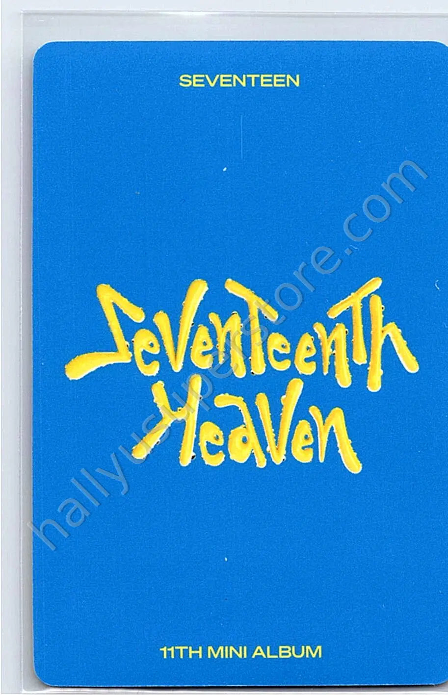 SEVENTEEN - DK - Seventeenth Heaven album photocard carat version