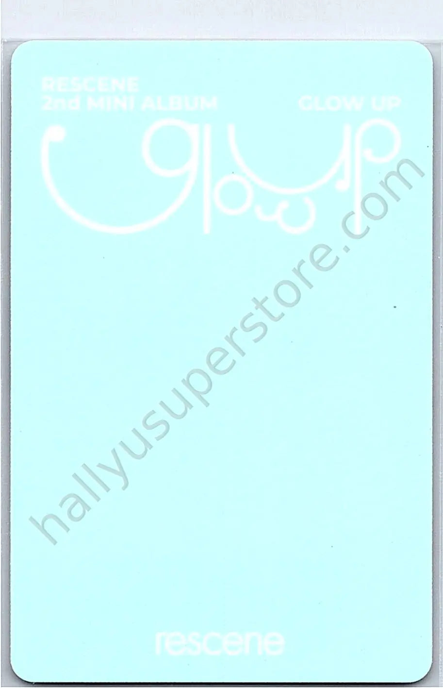RESCENE - May - Glow Up album photocard we version