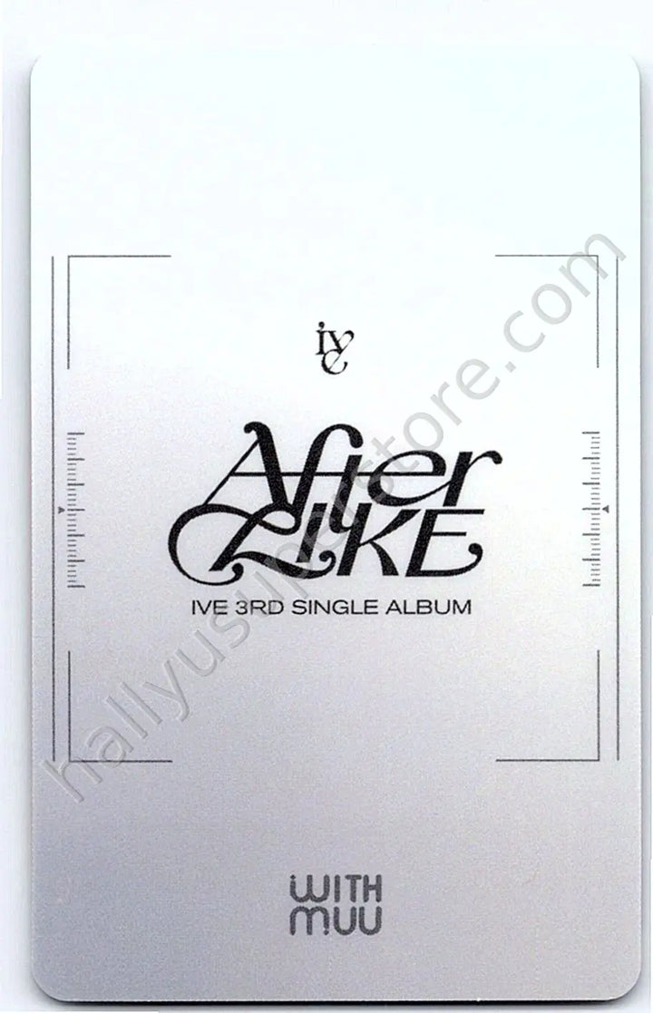 IVE - Leeseo - After LIKE A version lucky draw (LD) withmuu