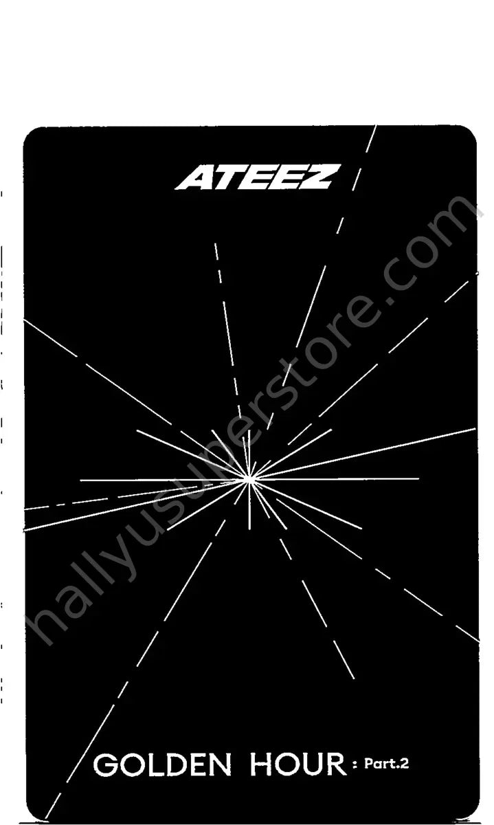 ATEEZ - Wooyoung - ATEEZ - Golden Hour : Part 2 Album album photocard digipack version
