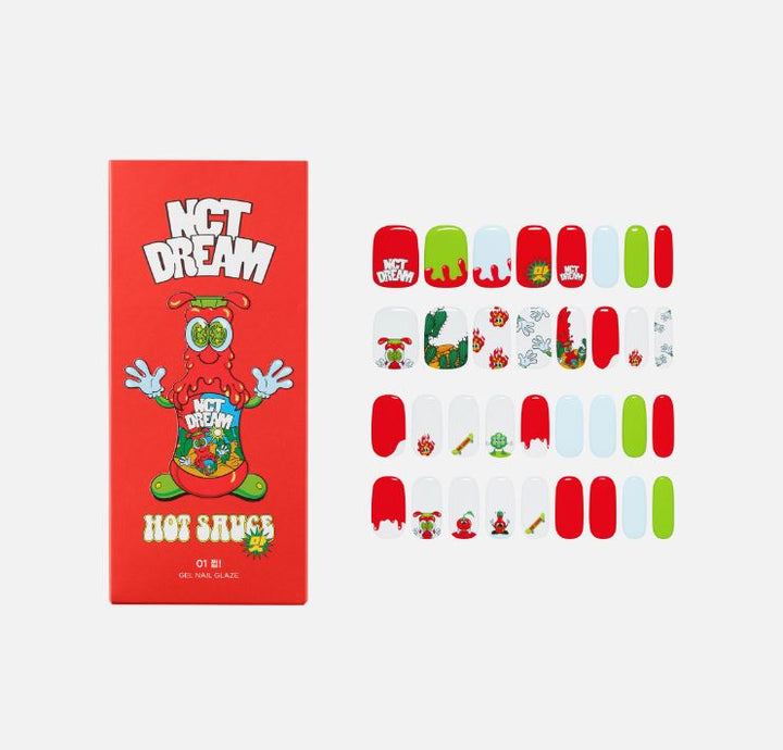 [In Stock MD] NCT DREAM "AMOREPACIFIC" - GEL NAIL GLAZE [Choose Version] - HALLYUSUPERSTORE