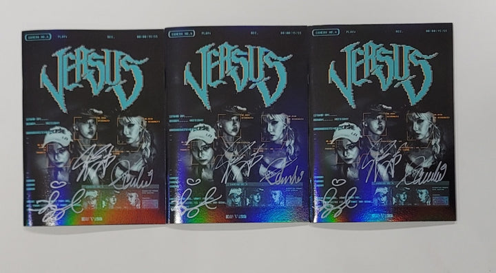Viviz 4th Mini "VERSUS" - Hand Autographed(Signed) Promo Album [23.11.06] - HALLYUSUPERSTORE