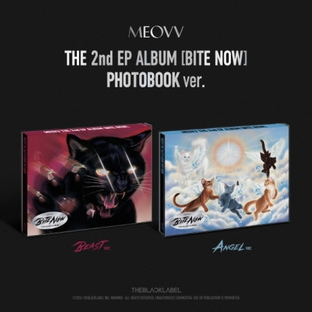 [B2B] MEOVV THE 2nd EP ALBUM [BITE NOW] PHOTOBOOK ver. (2 Versions Available) / (2종) MEOVV THE 2nd EP ALBUM [BITE NOW] PHOTOBOOK ver.