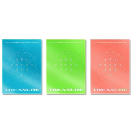 [B2B] [First Press] TREASURE (Treasure) - 1st Regular Album [THE FIRST STEP : TREASURE EFFECT] (*Blue Ver. Only) / 3종중 핑크) TREASURE (트레저) - 1st ALBUM [THE FIRST STEP : TREASURE EFFECT] *블루만가능