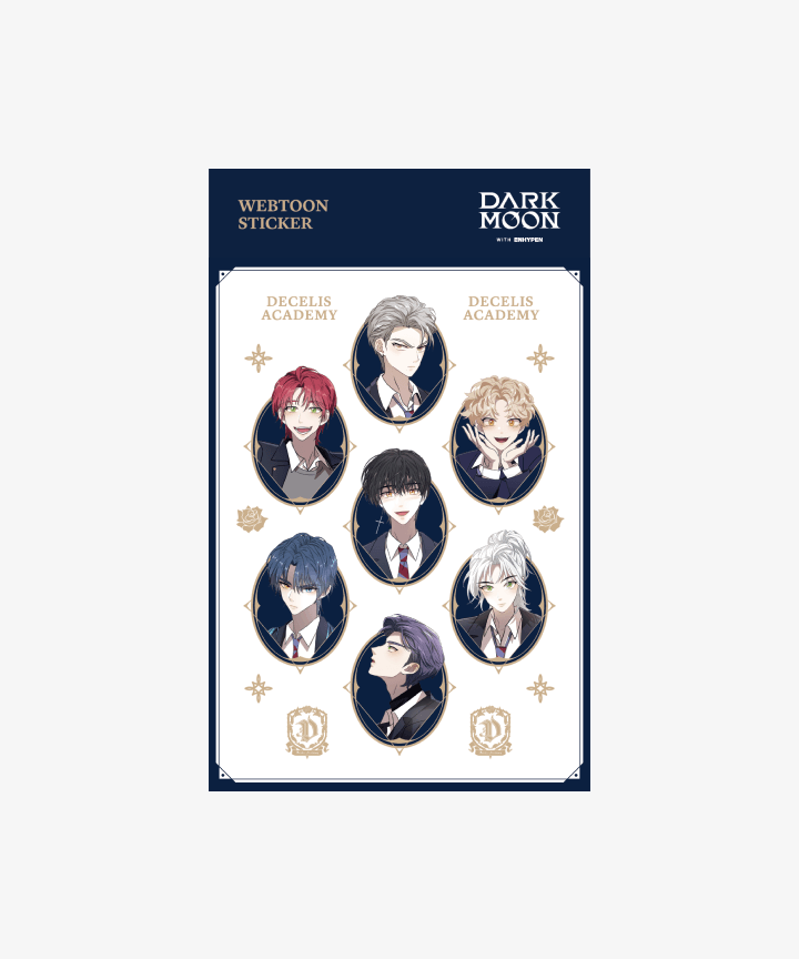 ENHYPEN -"DARK MOON" Official MD [WEBTOON STICKER]