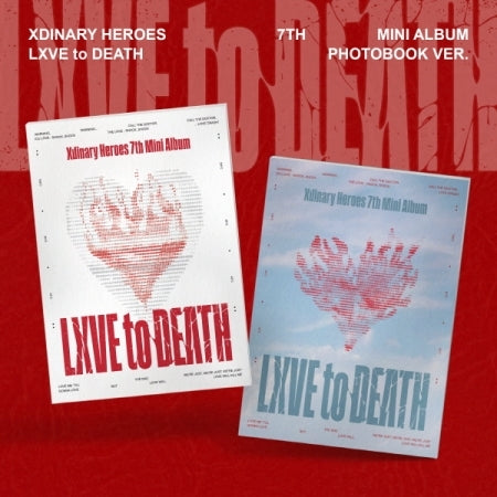 [B2B] XDINARY HEROES - Mini 7th Album [LXVE to DEATH] PHOTOBOOK VER. (White) / (흰색) 엑스디너리 히어로즈 (XDINARY HEROES) - 미니 7집 [LXVE to DEATH] PHOTOBOOK VER.