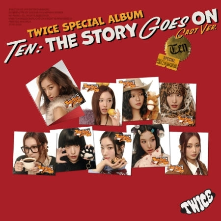 [B2B] TWICE - TEN: The Story Goes On (Cast Ver.) /  트와이스 (TWICE) - TEN: The Story Goes On (Cast Ver.)