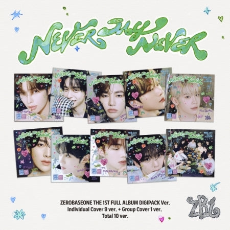 [B2B] ZEROBASEONE - Vol. 1 [NEVER SAY NEVER] Digipack Ver. / ZEROBASEONE - 정규 1집 [NEVER SAY NEVER] DIGIPACK Ver.