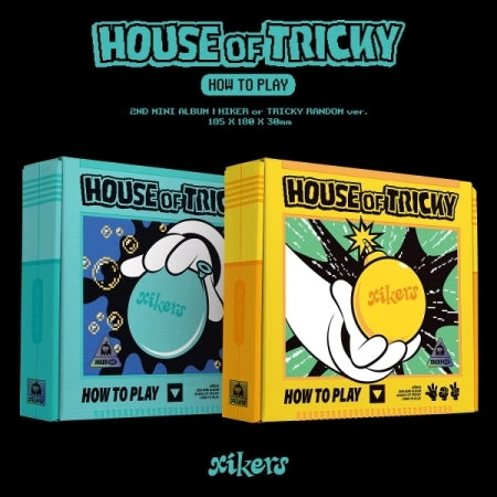 [B2B] xikers (싸이커스) - HOUSE OF TRICKY : HOW TO PLAY (2nd Mini Album) / (2종) 싸이커스 (xikers) - HOUSE OF TRICKY : HOW TO PLAY (2ND 미니앨범)