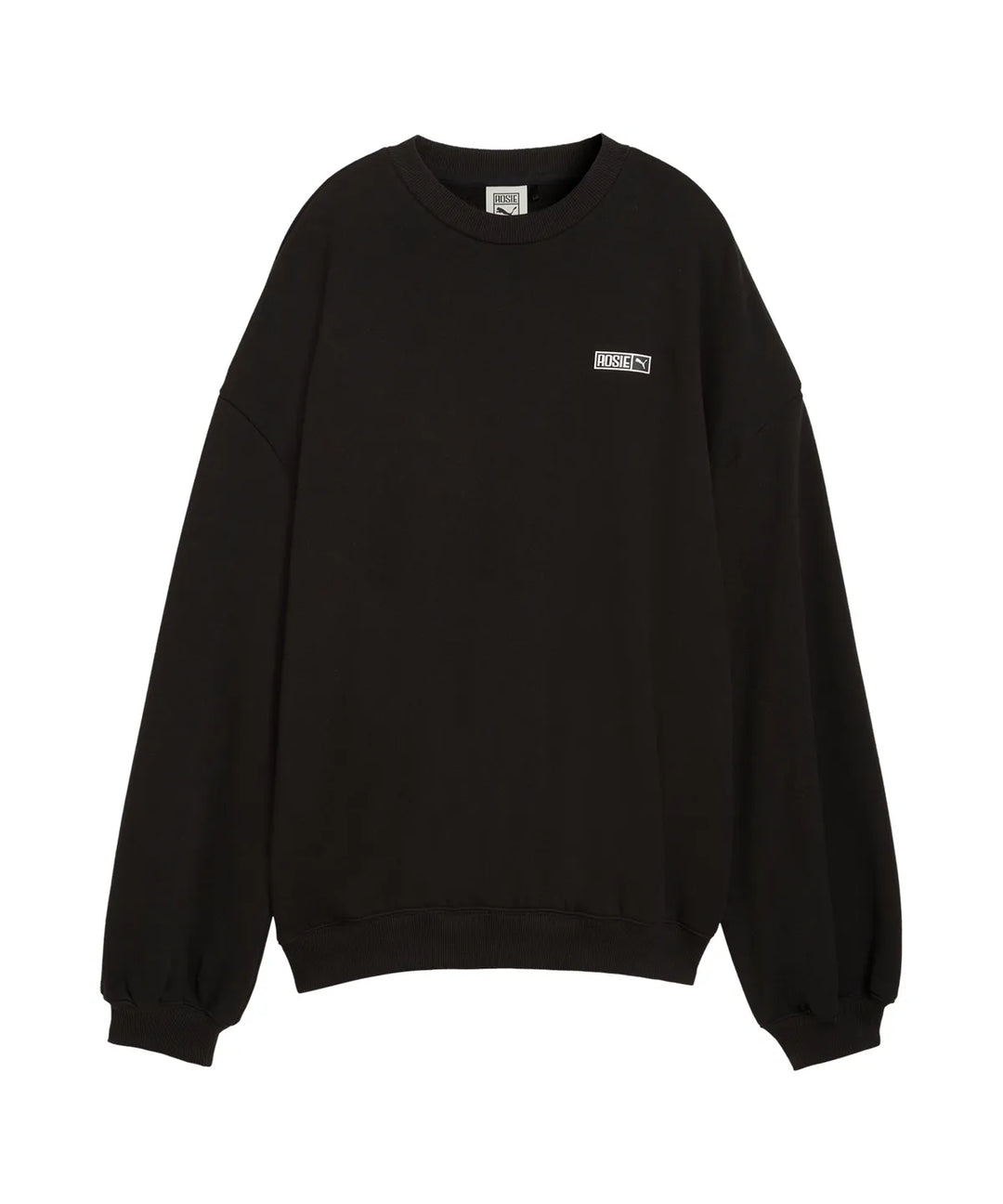 ROSE X PUMA - Oversized Crew TR - Black / 633803-01