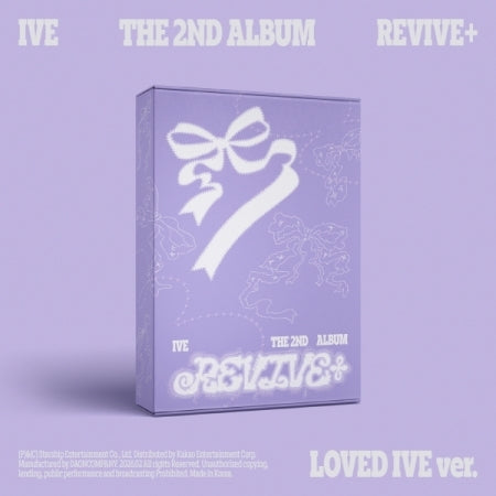 [B2B] IVE (아이브) - 2nd Album [REVIVE+] (LOVED IVE Ver.) (Limited Edition) / [쇼핑몰]아이브 (IVE) - 2집 [REVIVE+] (LOVED IVE ver.) (한정반)